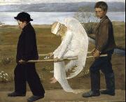 Hugo Simberg, The Wounded Angel from 1903,